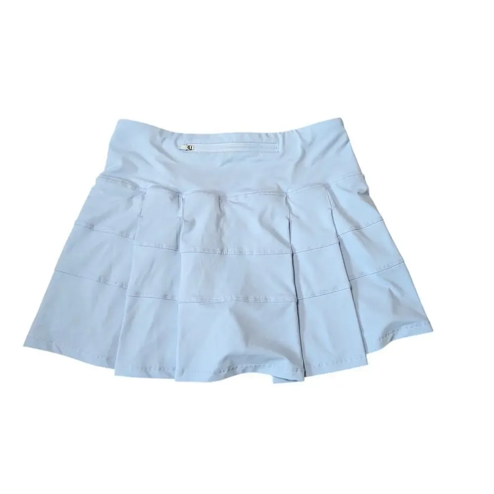 Cute, Light blue Skort, pockets, built in shorts,  good quality; medium; no tags